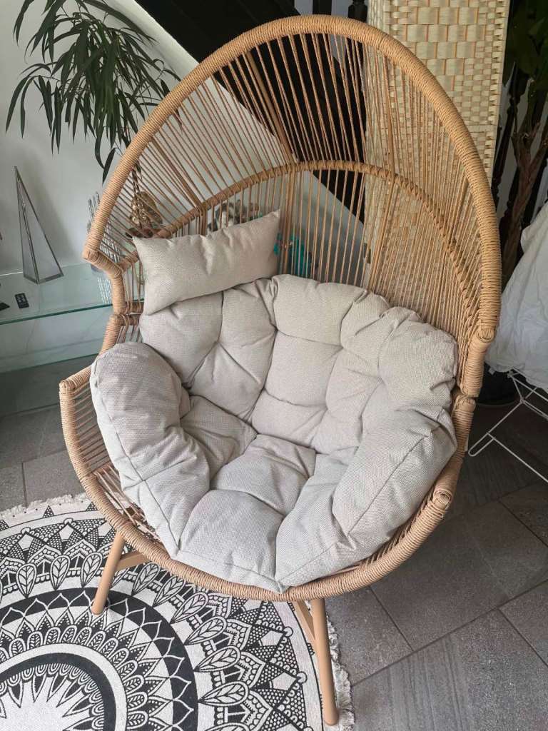 Brand New Garden Stories x Anouska Cornish Statement Rope Chair – Boxed - For Collection