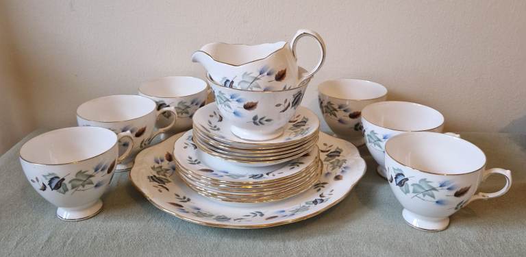 Colclough Bone China Tea Set 