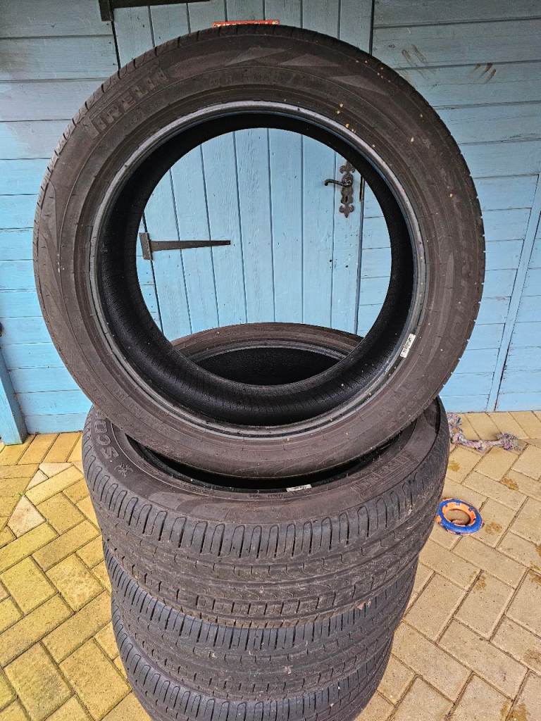 4 x 255/45 R20 pirelli scorpion summer tyres