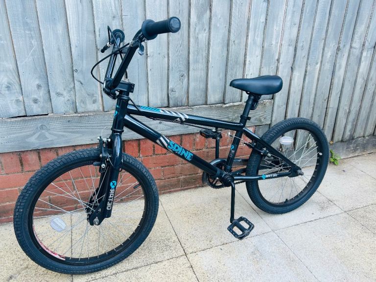 Spine Halt 20 BMX Bike - Black, Good Condition