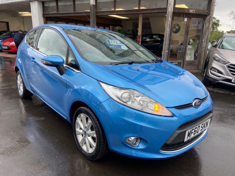2010 60 Ford Fiesta 1.25 16v Zetec 53000miles ONLY FSH Bluetooth Alloys AC