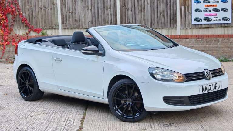 2012 Volkswagen Golf 1.6 TDI BlueMotion Tech SE Cabriolet Euro 5 (s/s) 2dr Convertible Diesel Manual