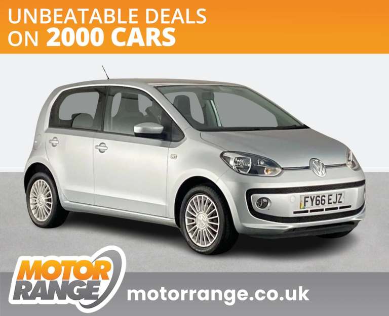 2016 Volkswagen up! 1.0 High Up 5dr Hatchback PETROL Manual