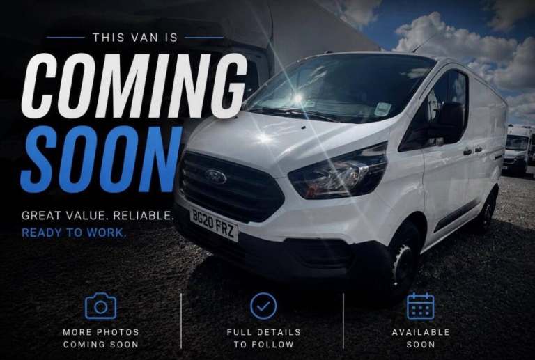 2020 Ford Transit Custom 2.0 EcoBlue 105ps Low Roof Leader Van PANEL VAN DIESEL Manual