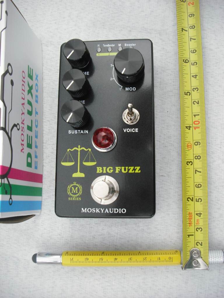Mosky Big Fuzz pedal muff distortion clone fuzzy guitar effect boost booster tonebender
