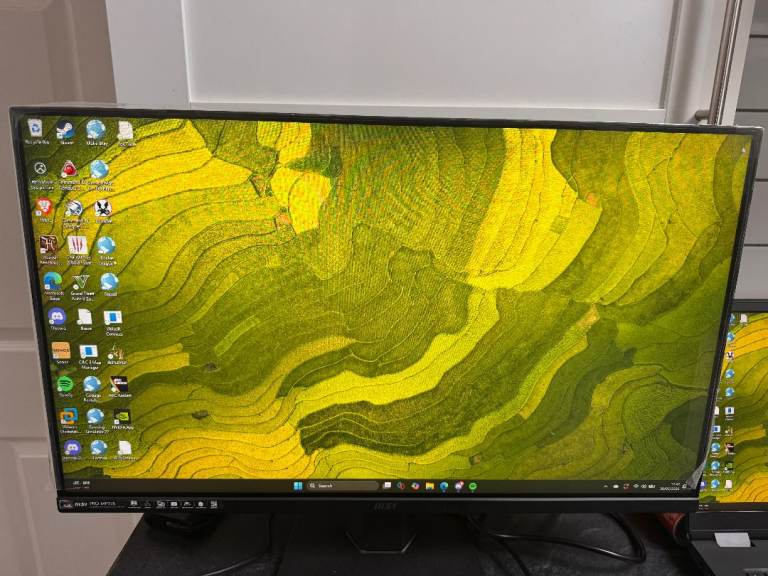 27 Inch MSI Computer Monitor, 1080p Full HD IPS Panel, HDMI 100hz Refresh Rate