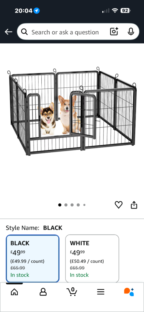 Dog pen for sale