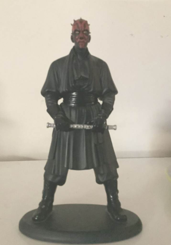 DeAgostini Star Wars Darth Maul 29cm Resin Collectible Figure Model