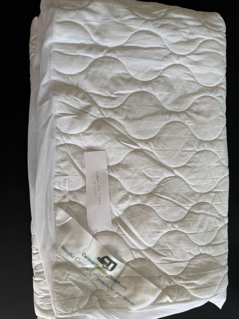 Caravan bedding to suit island bed Swift Elegance 580 and Swift Elegance 645