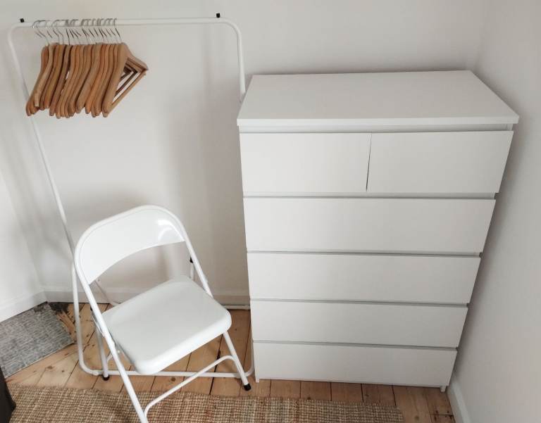 Ikea Drawers, Habitat Clothes Rail + other items  £100