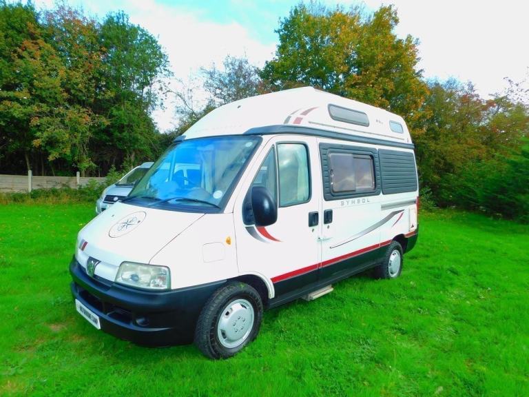 Auto-Sleeper Symbol, Dual Fuel 2.0 L Petrol and Gas Luxury 2 Berth Campervan 