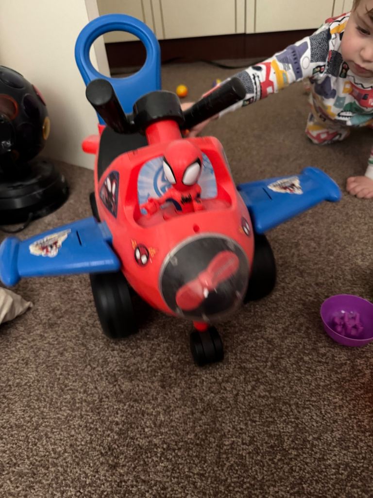 Ride a long aeroplane 