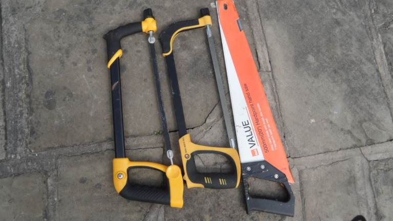 3 UNUSED SAWS