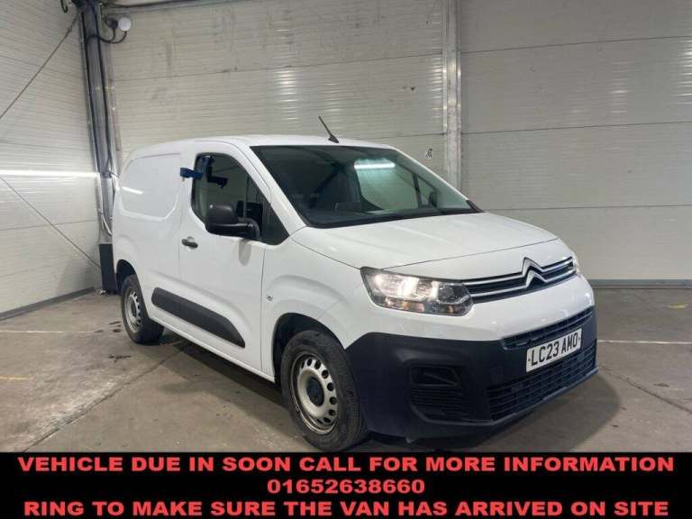 2023 Citroen Berlingo 1.5 BlueHDi 1000Kg Enterprise Ed 100ps 6 Speed S/S PANEL VAN DIESEL Manual