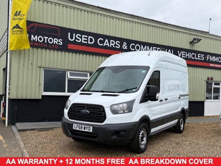 2018 68 FORD TRANSIT 2.0 350 ECOBLUE PANEL VAN 5DR DIESEL MANUAL FWD L2 H3 EURO 