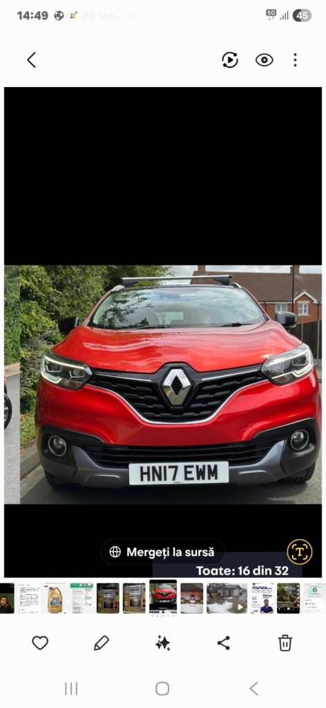 Renault, KADJAR, Hatchback, 2017, Manual, 1461 (cc), 5 doors