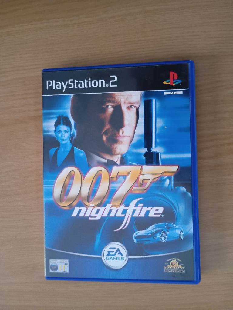 PS2 James Bond 007: Nightfire PlayStation 2 Game with Manual