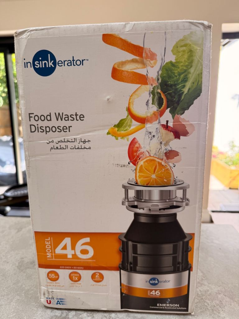 InSinkErator Model 46 Food Waste Disposer – Brand New