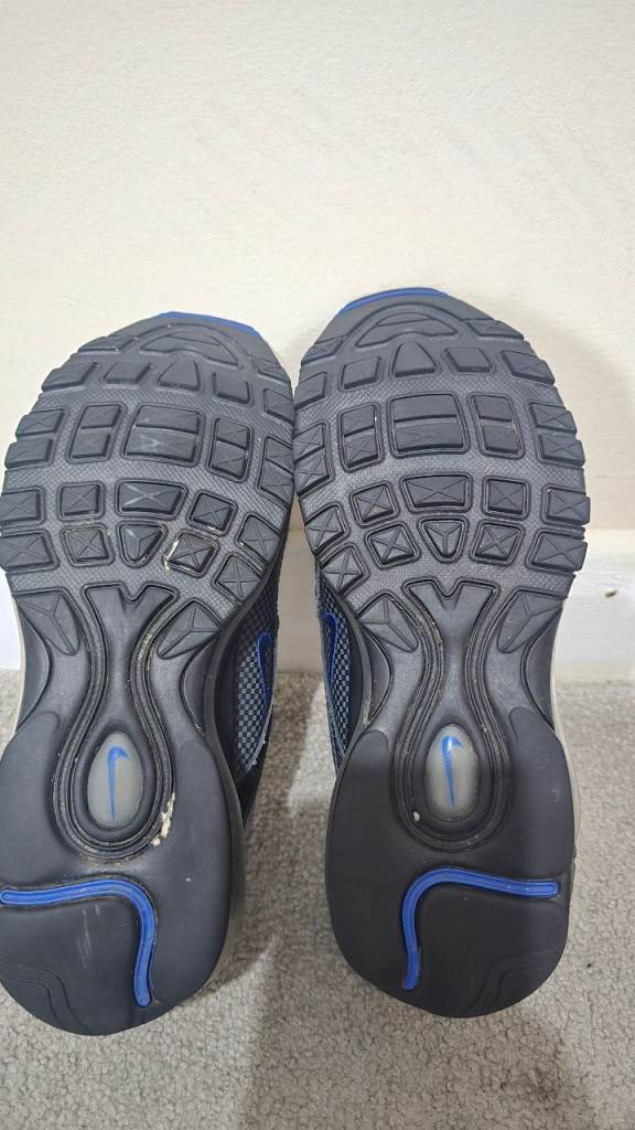 Nike Air Max 97 Black Racer Blue Trainers UK 4 EU 36.5 | in Norbury ...