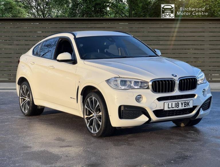 2018 BMW X6 3.0 30d M Sport SUV 5dr Diesel Auto xDrive Euro 6 (s/s) (258 ps) COUPE Diesel Automatic