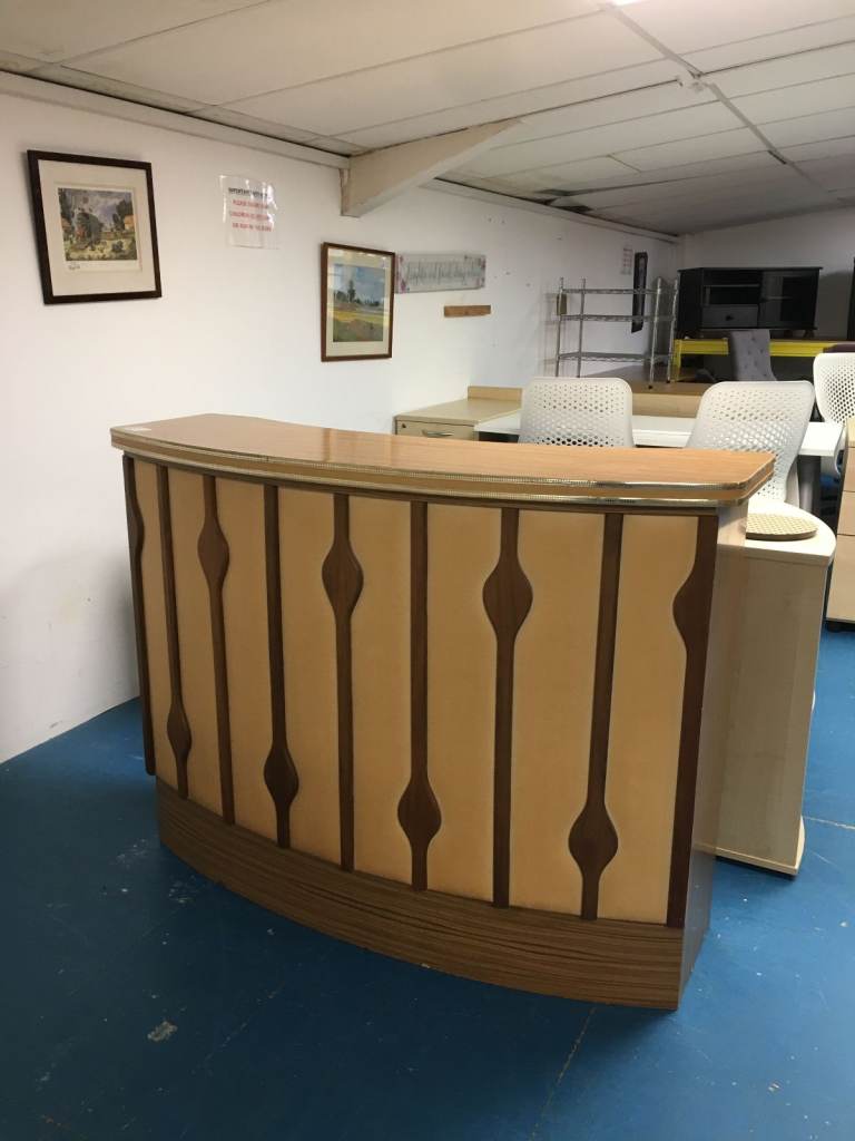 Vintage Curved Cocktail Bar TCL Reuse 105953