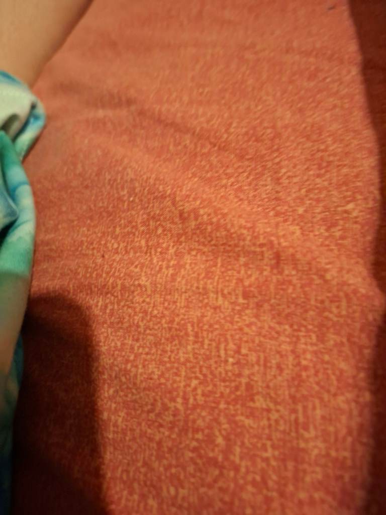 Cosy Orange Blanket/Throw – Good Condition