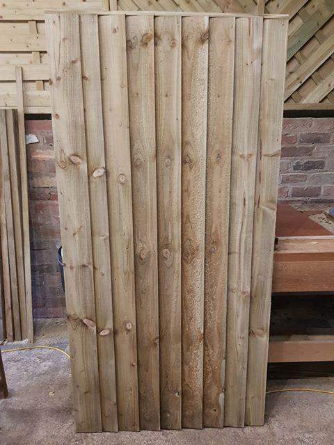 6ft x 3ft Super Heavy Duty Fully Framed Garden Gate Tanalised Pressure Treated Timber Trafford Park