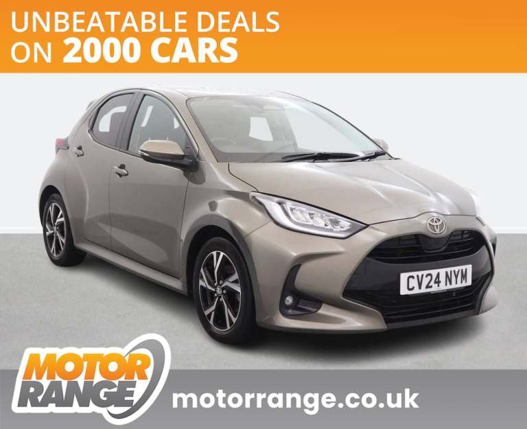 2024 Toyota Yaris 1.5 Hybrid Design 5dr CVT Hatchback PETROL/ELECTRIC Automatic