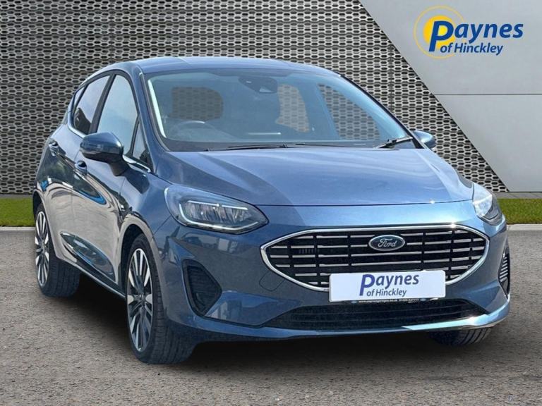 2023 Ford Fiesta Titanium X 5 Door 1.0L 125PS mHEV AUTO - Chrome Blue NAVIGATION
