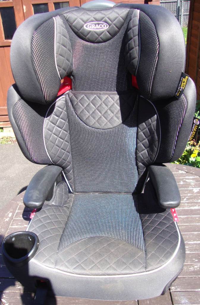 Child's Car Seat By GRACO  -  Isofix Fixings  -  Uses Normal Car Seat-Belt