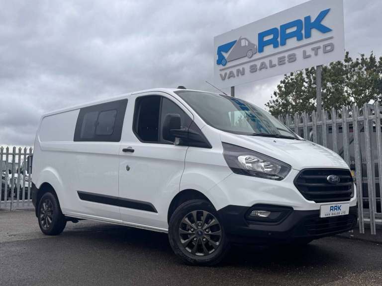 2021 Ford Transit Custom 2.0 320 EcoBlue Leader Crew Van Double Cab 5dr Diesel Manual L2 H1 Euro ...
