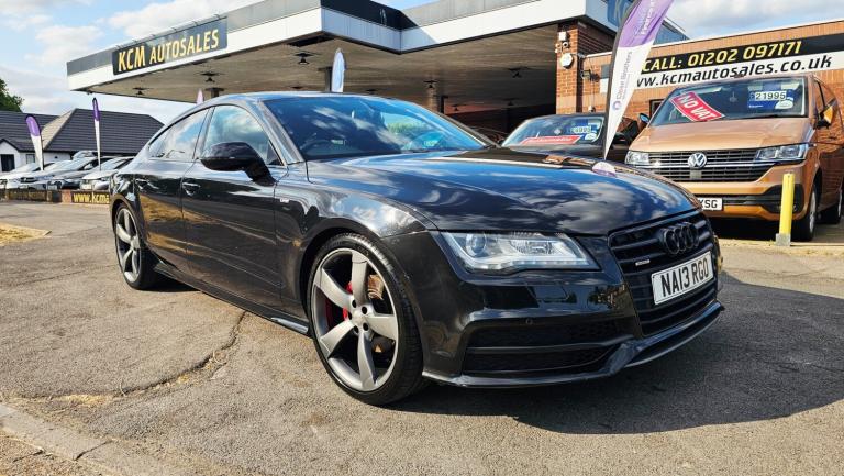 2013 Audi A7 3.0 TDI Quattro 204 Black Ed 5dr S Tronic [5 seat] HATCHBACK Diesel Automatic