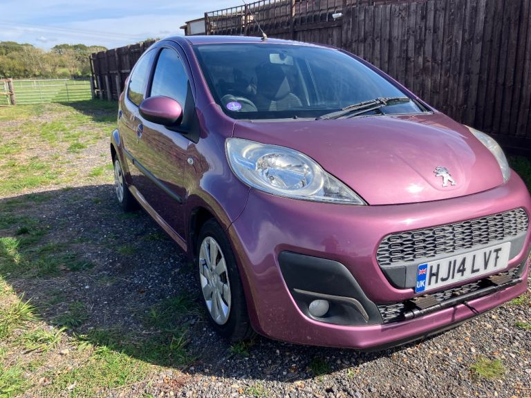 Peugeot, 107, tow car with A frame, Hatchback, 2014, Manual, 998 (cc), 5 doors