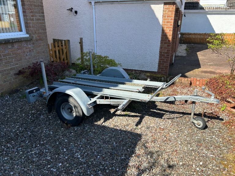 Motor bike trailer for 2 bikes