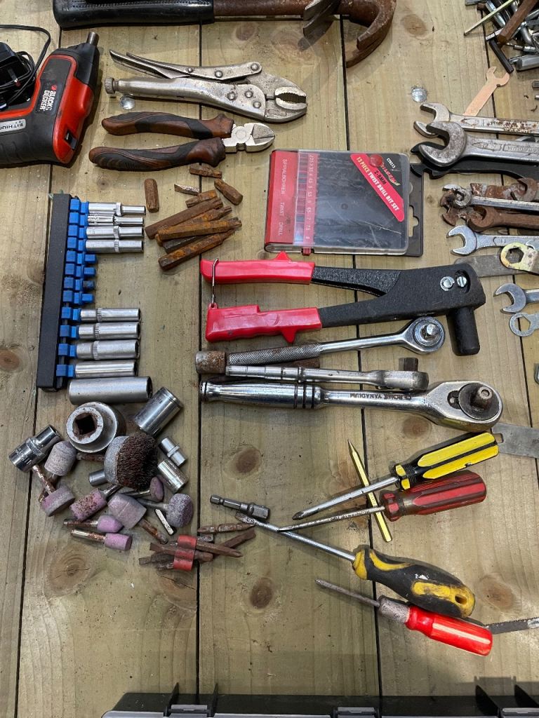 Tool Box And Tools