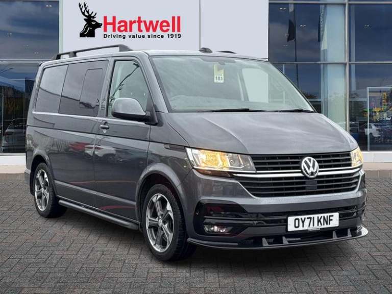 2021 Volkswagen Transporter 2.0 TDI T32 Highline Kombi Double Cab 5dr Diesel Manual FWD SWB Euro ...