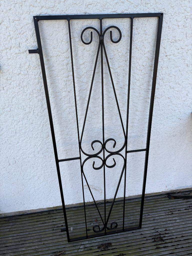 Iron Decorative Trellis Panels (2 Sizes - 4 Each) See Description