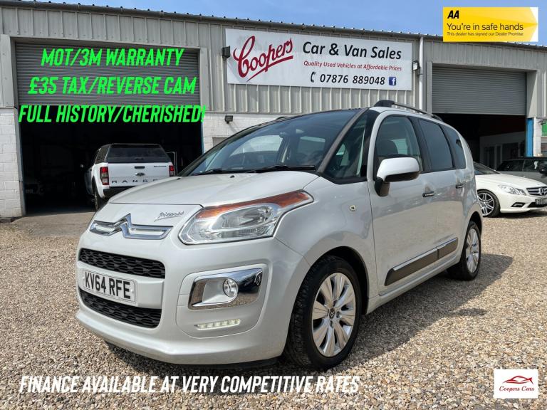 2014 Citroen C3 Picasso 1.6 HDi 8V Exclusive [115] 5dr MPV Diesel Manual