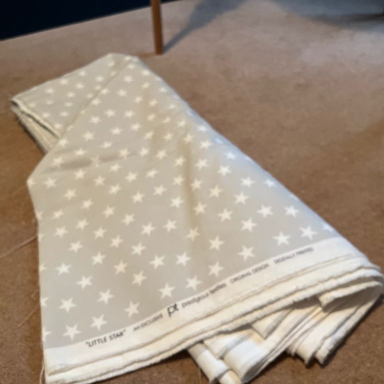 New Prestigious Textiles "Little Star" Fabric - Grey