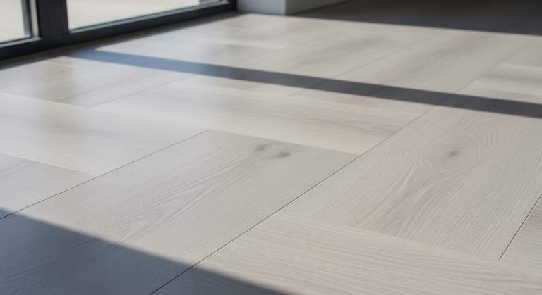 Light Wood Effect Laminate Flooring Planks – New