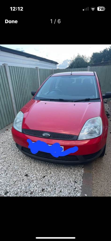 Ford, FIESTA, Hatchback, 2003, Manual, 1399 (cc), 5 doors