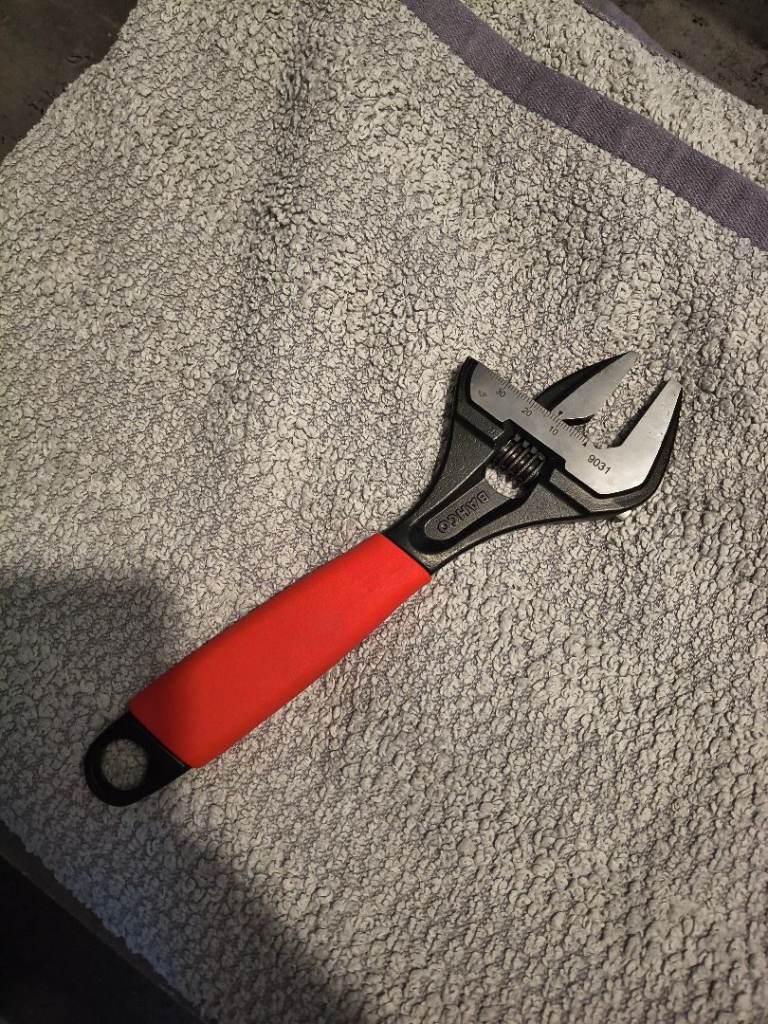 bahco 8" adjustable wrench new other 