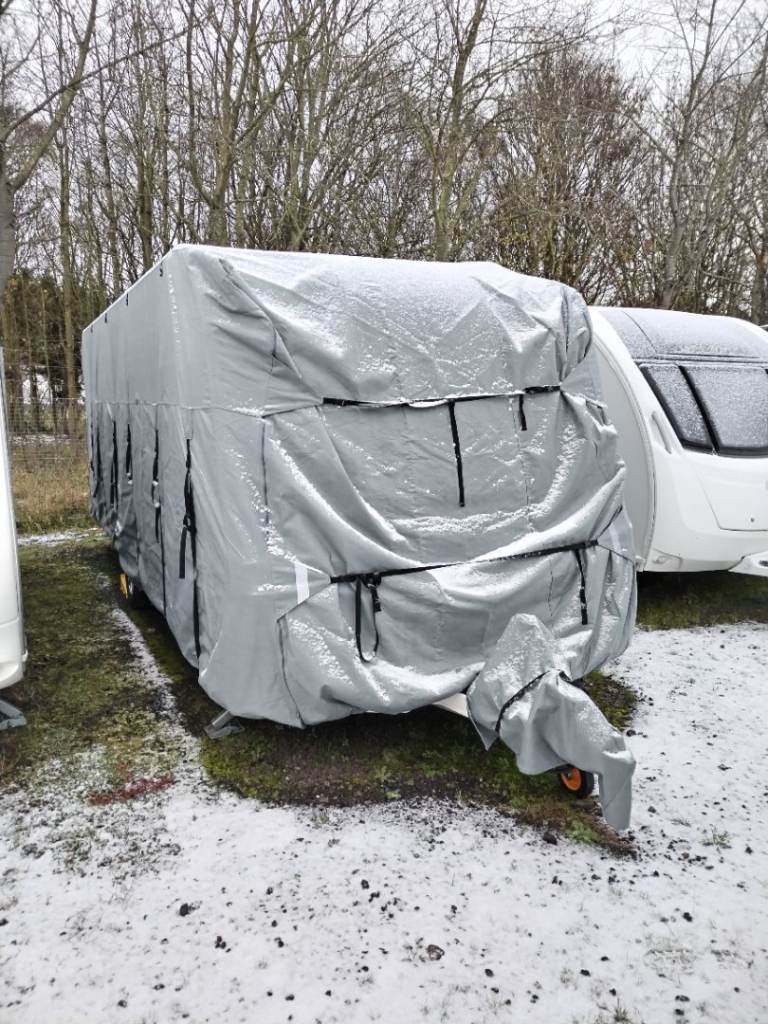 Premium waterproof caravan cover