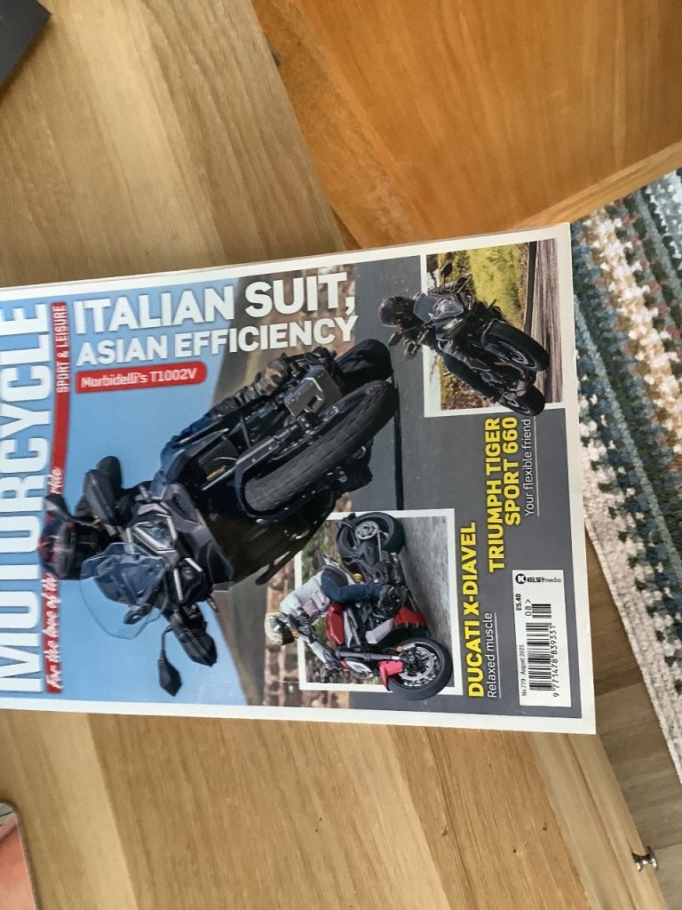 Msl and Ride motorcycle magazines