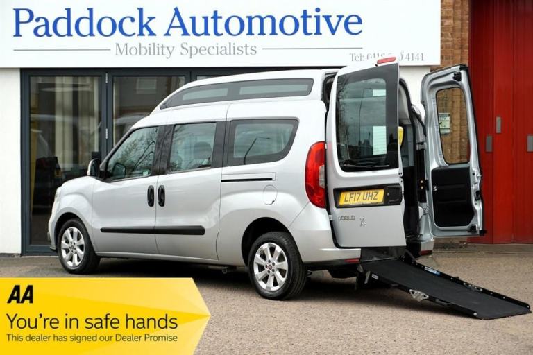 Fiat Doblo COMBI MULTIJET II SX XL, Disabled, Wheelchair Accessible Vehicle, WAV