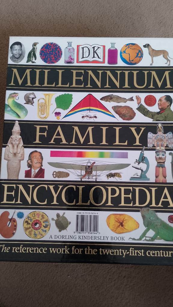 Dorling Kindersley Millennium Family Encyclopedia – Good Condition