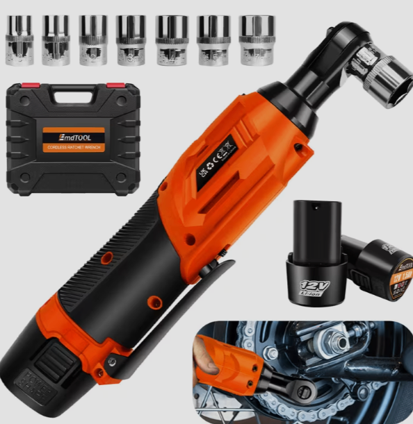 12V Electric Ratchet Wrench Set