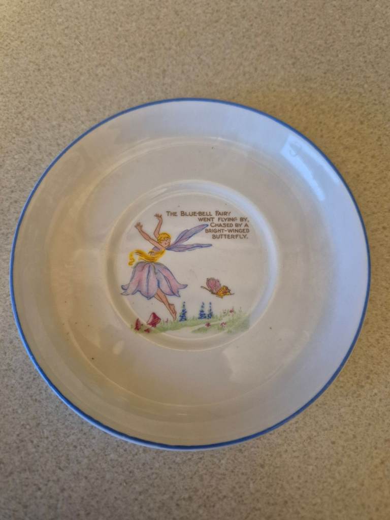 Small Decorative Fairy Plate