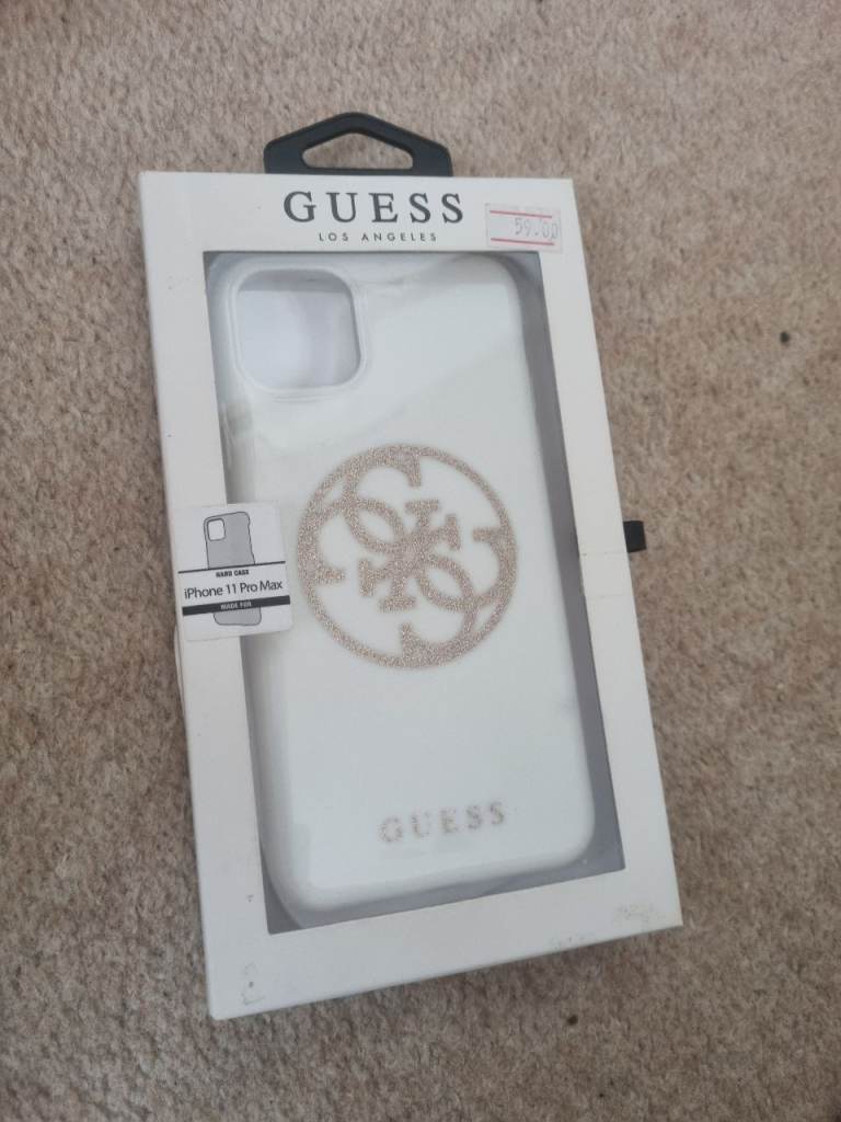 Guess iPhone 11 Pro Max Case - White, New in Box