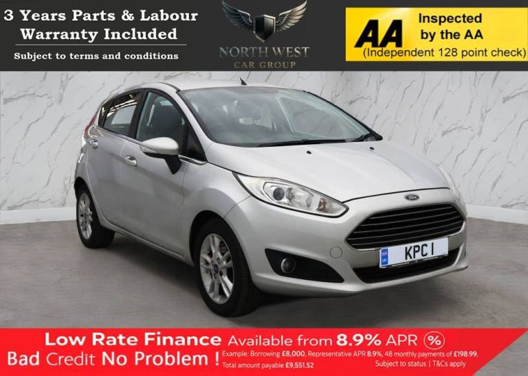 2015 Ford Fiesta 1.25 Zetec Hatchback 5dr Petrol Manual Euro 6 (82 ps) NATIONWIDE PARTS & LA Hatc...